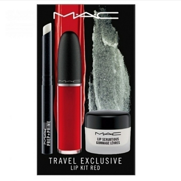 Mac Cosmetics Travel Exclusive Lip Kit Red NWT - Picture 1 of 5